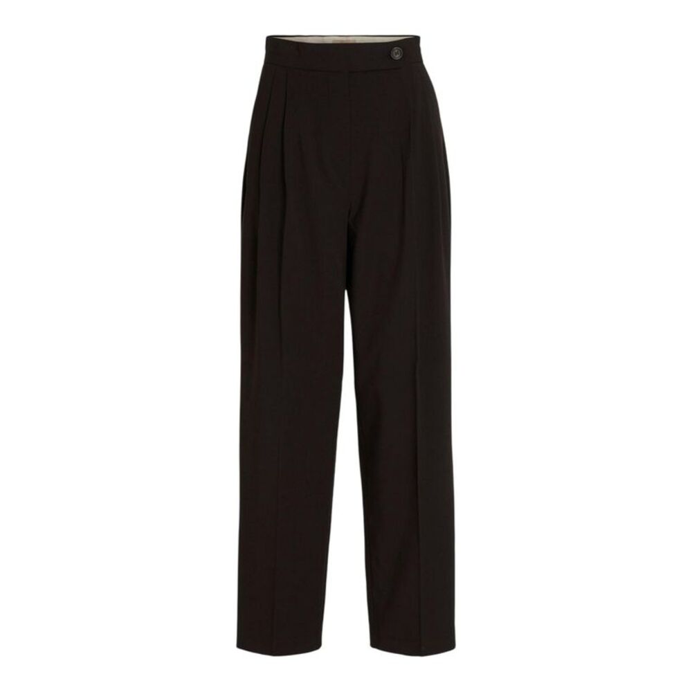Vila Womens/Ladies Vclry Straight Pants / Black